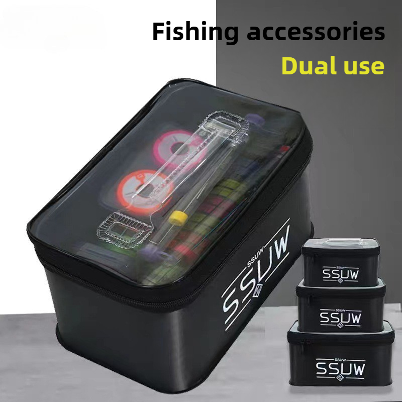 Portable EVA Fishing Tool Box, - Fishing Kayak Crate recension och pris