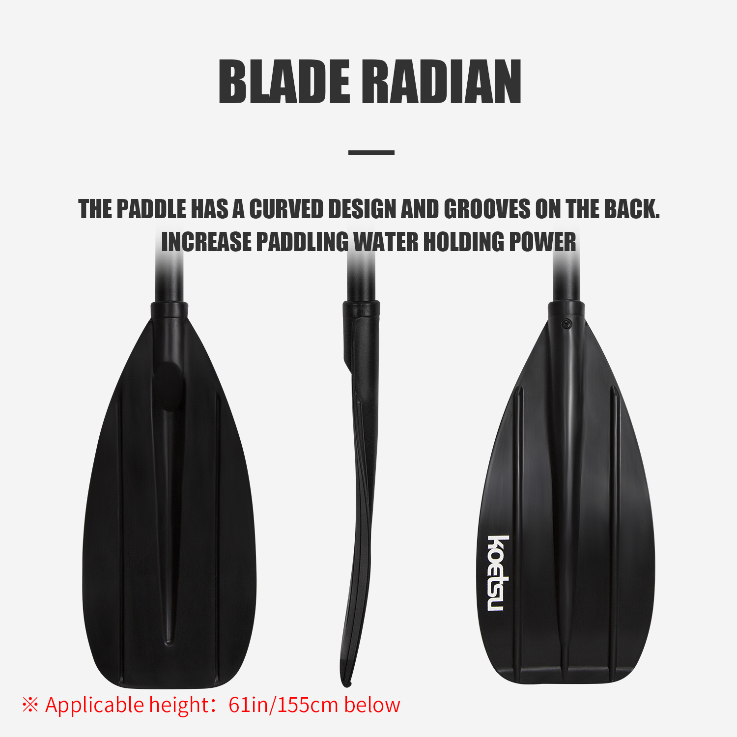 KOETSU Aluminum Alloy Double-H - Fishing Kayak Paddle recension och pris