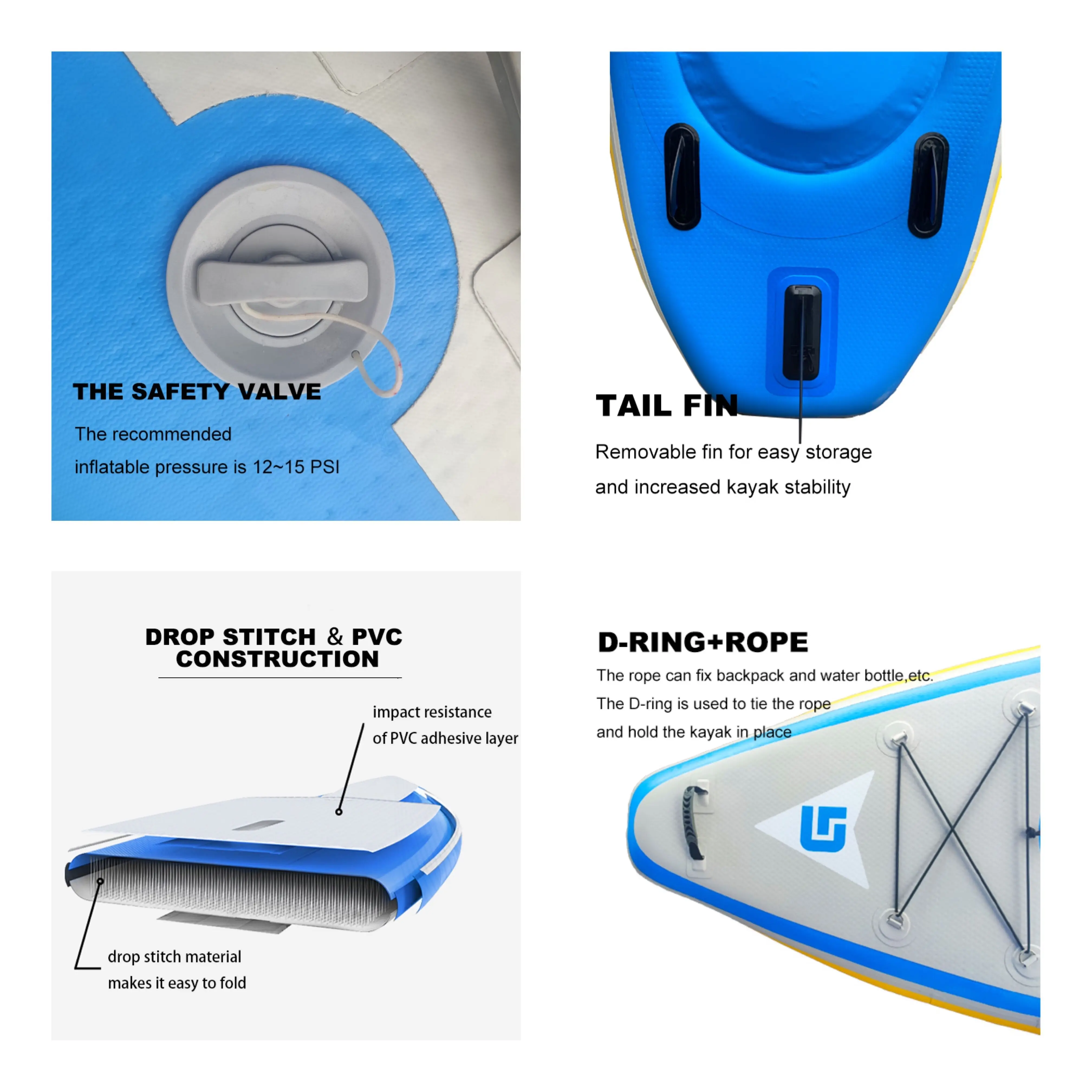 2 Person Factory Customized Fi - Fishing Kayak Paddle recension och pris
